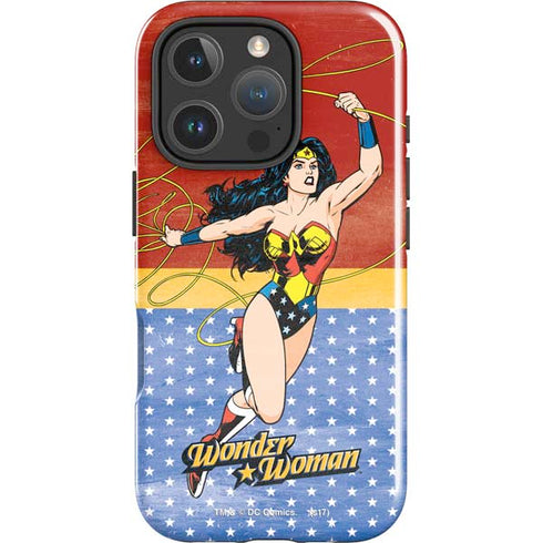 DC Comics Wonder Woman Ready to Fight iPhone 16 Pro Max Impact Case