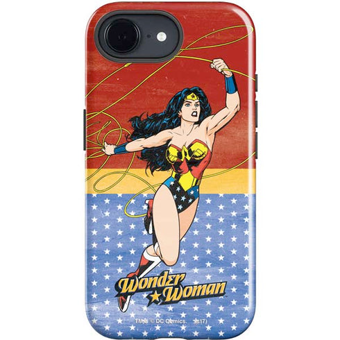 DC Comics Wonder Woman Ready to Fight iPhone 16e Impact Case