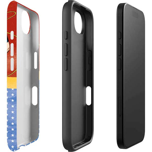 DC Comics Wonder Woman Ready to Fight iPhone 16e Impact Case