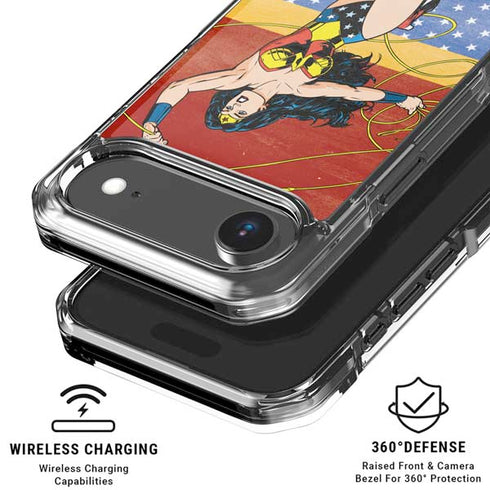 DC Comics Wonder Woman Ready to Fight iPhone 17 Air Clear Case