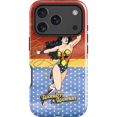 DC Comics Wonder Woman Ready to Fight iPhone 17 Pro Impact Case