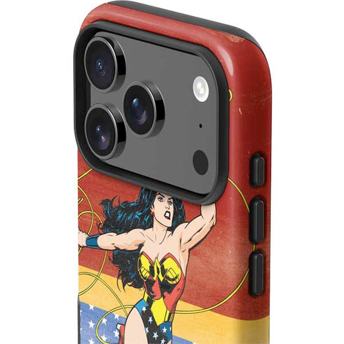 DC Comics Wonder Woman Ready to Fight iPhone 17 Pro Max Impact Case