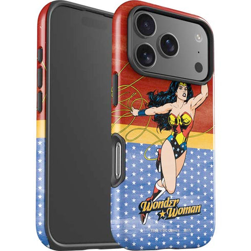 DC Comics Wonder Woman Ready to Fight iPhone 17 Pro Max Impact Case