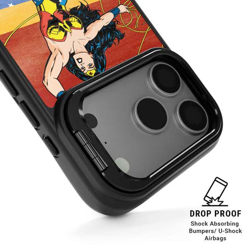 DC Comics Wonder Woman Ready to Fight iPhone 17 Pro Max Kickstand Case