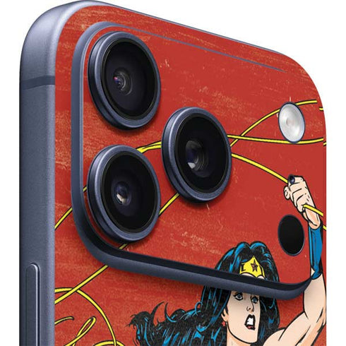 DC Comics Wonder Woman Ready to Fight iPhone 17 Pro Max Skin