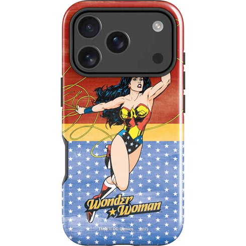 DC Comics Wonder Woman Ready to Fight iPhone 18 Pro Impact Case
