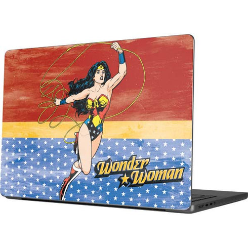 DC Comics Wonder Woman Ready to Fight Apple MacBook Pro 14-inch Skin
