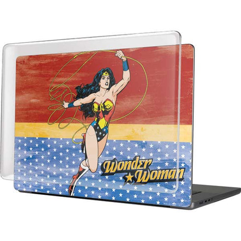 DC Comics Wonder Woman Ready to Fight MacBook Cases