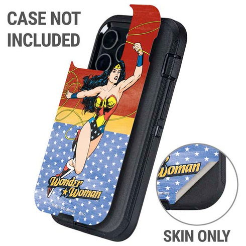 DC Comics Wonder Woman Ready to Fight Otterbox Defender iPhone Skin