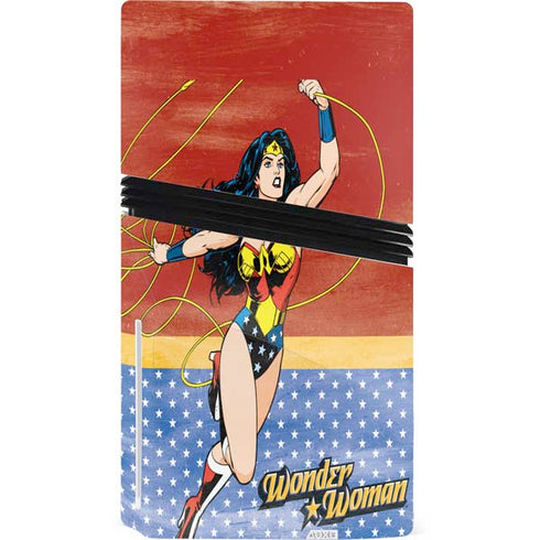 DC Comics Wonder Woman Ready to Fight PS5 Pro Disk Bundle Skin