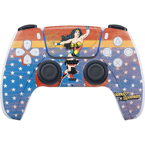 DC Comics Wonder Woman Ready to Fight PlayStation PS5 Skins