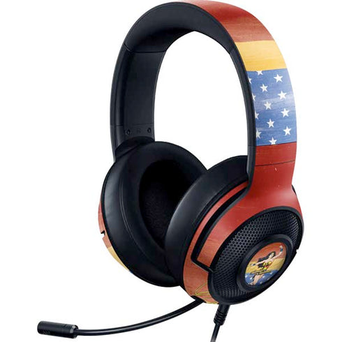 DC Comics Wonder Woman Ready to Fight Razer Kraken X Skin