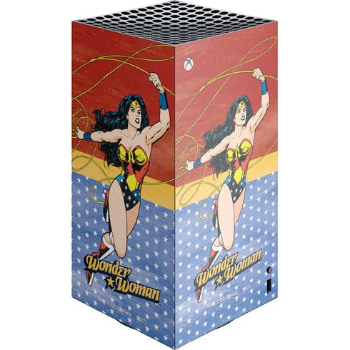 DC Comics Wonder Woman Ready to Fight XBox Series X Digital Edition Console Skin