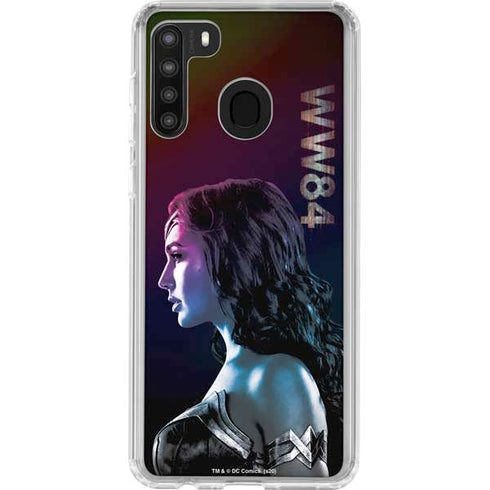 Wonder Woman 1984 (2020) Side Profile Galaxy A21 Clear Case