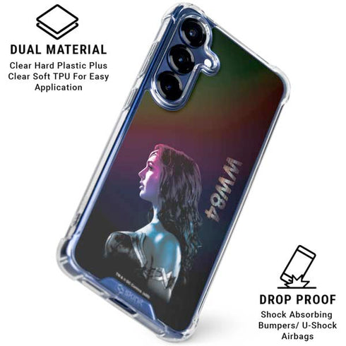 Wonder Woman 1984 (2020) Side Profile Galaxy S25 Plus Clear Case