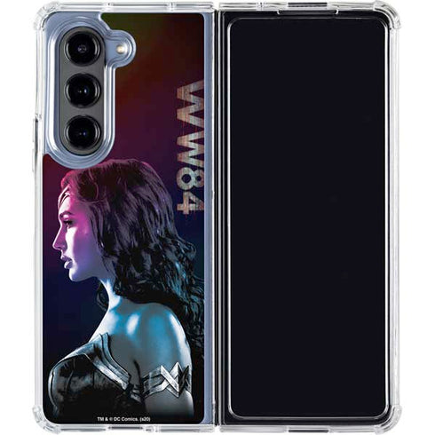 Wonder Woman 1984 (2020) Side Profile Galaxy Z Fold5 5G Clear Case