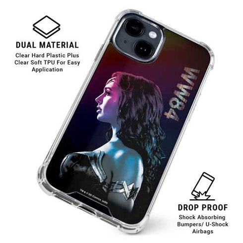 Wonder Woman 1984 (2020) Side Profile iPhone 15 Clear Case
