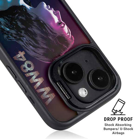 Wonder Woman 1984 (2020) Side Profile iPhone 15 Plus Kickstand Case