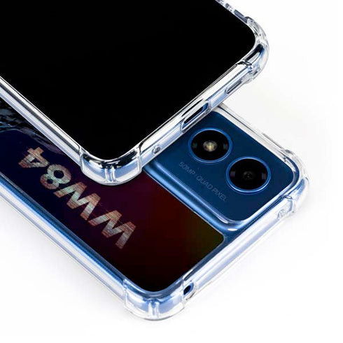 Wonder Woman 1984 (2020) Side Profile Moto G 5G (2024) Clear Case