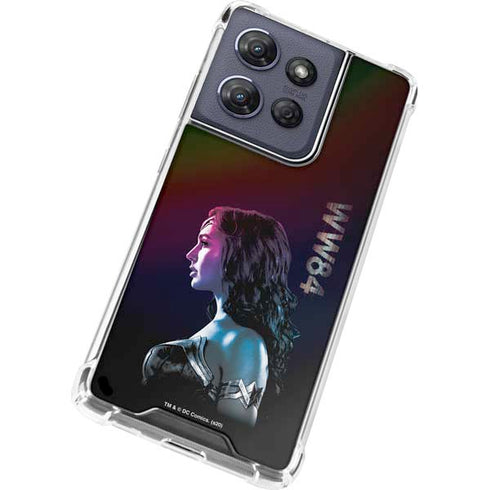 Wonder Woman 1984 (2020) Side Profile Moto G Play 5G (2025) Clear Case