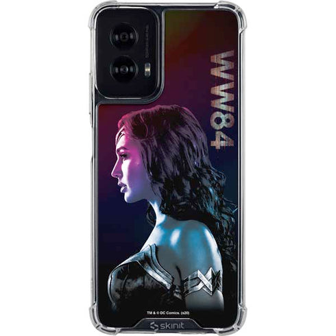 Wonder Woman 1984 (2020) Side Profile Moto G Power 5G (2024) Clear Case