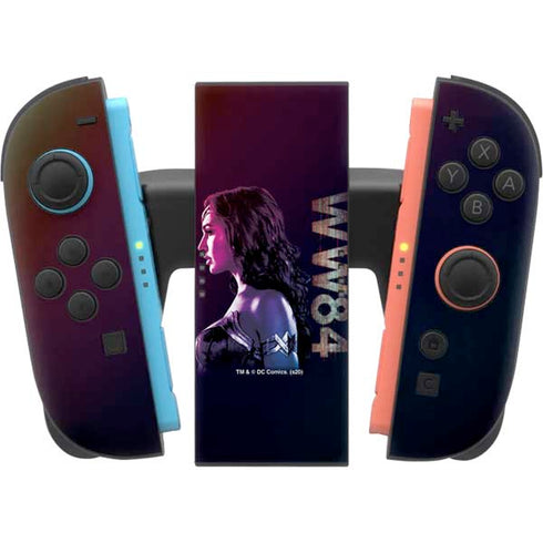 Wonder Woman 1984 (2020) Side Profile Nintendo Switch 2 (2025) Joy-Con Controller Skin
