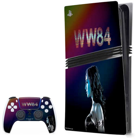 Wonder Woman 1984 (2020) Side Profile PS5 Pro Bundle Skin