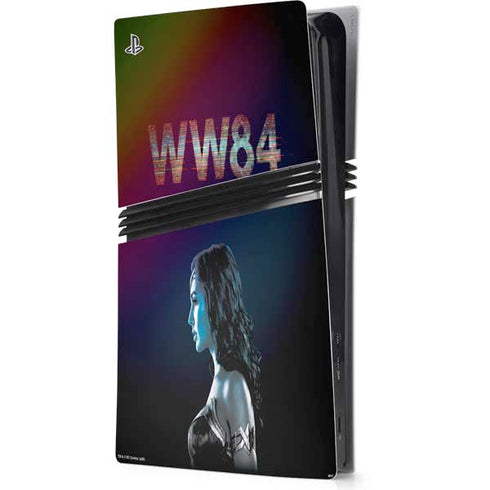 Wonder Woman 1984 (2020) Side Profile PS5 Pro Console Skin