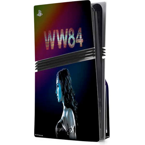 Wonder Woman 1984 (2020) Side Profile PS5 Pro Disk Console Skin