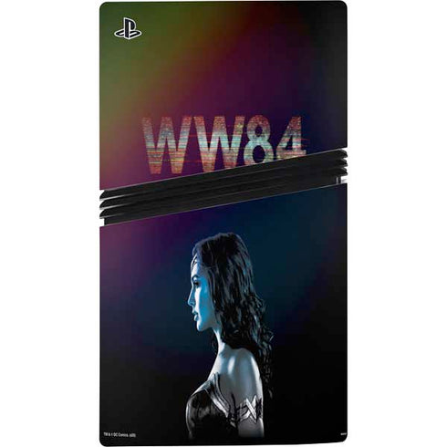 Wonder Woman 1984 (2020) Side Profile PS5 Pro Disk Console Skin