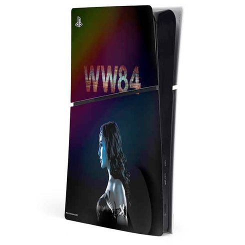 Wonder Woman 1984 (2020) Side Profile PS5 Slim Digital Edition Console Skin