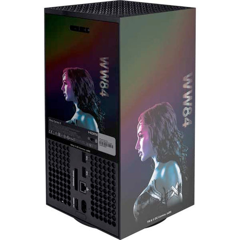 Wonder Woman 1984 (2020) Side Profile XBox Series X Digital Edition Console Skin