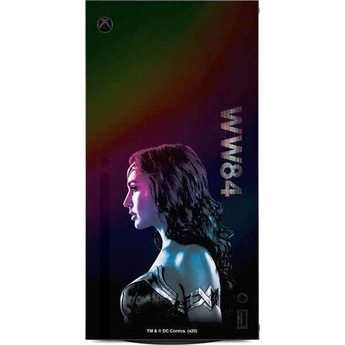 Wonder Woman 1984 (2020) Side Profile XBox Series X Digital Edition Console Skin