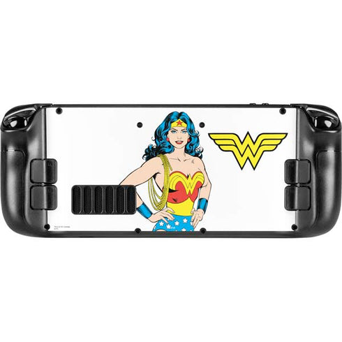 DC Comics Wonder Woman Classic Art Pose Steam Deck Handheld Gaming Computer Skin