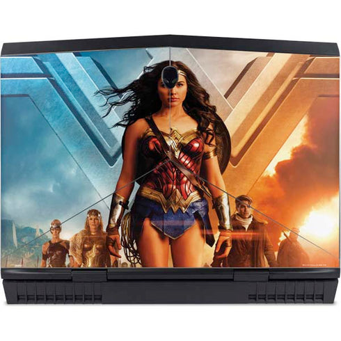 DC Comics Wonder Woman Main characters Poster Dell Alienware Skin