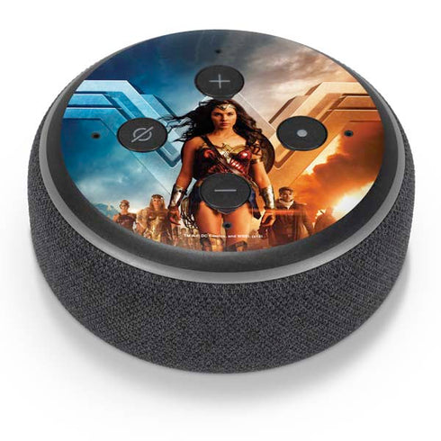 DC Comics Wonder Woman Main characters Poster Amazon Echo Dot Skin