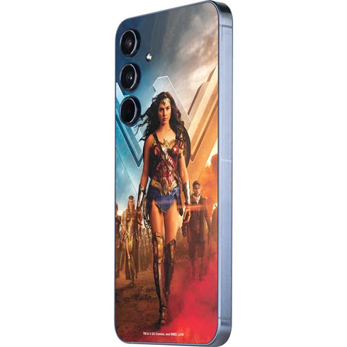 DC Comics Wonder Woman Main characters Poster Galaxy A55 5G Skin
