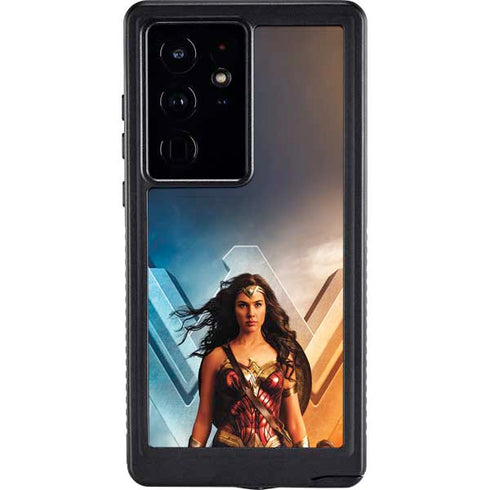 DC Comics Wonder Woman Main characters Poster Galaxy S24 Ultra Waterproof Case