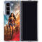 DC Comics Wonder Woman Main characters Poster Galaxy Z Fold5 5G Clear Case