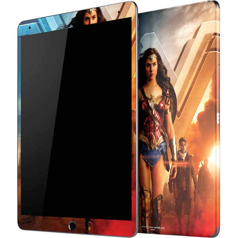 DC Comics Wonder Woman Main characters Poster iPad Skins
