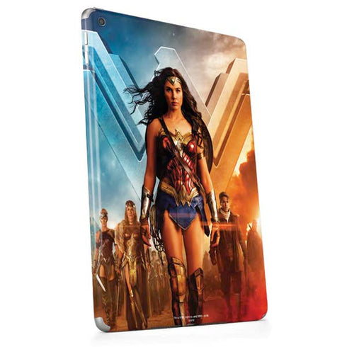 DC Comics Wonder Woman Main characters Poster Apple iPad Skin