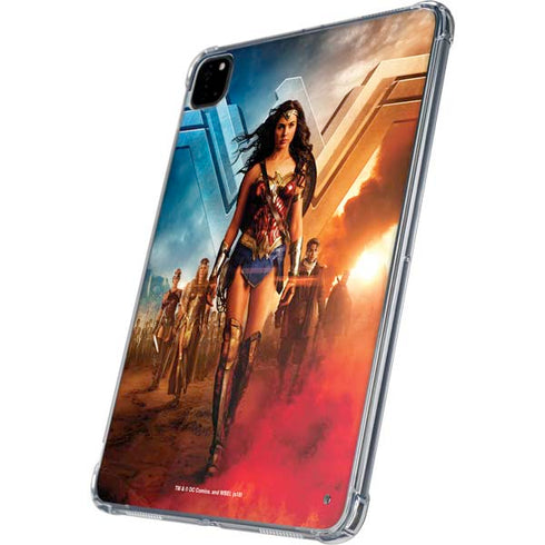 DC Comics Wonder Woman Main characters Poster iPad Pro 11in (2024) Clear Case