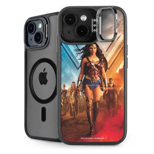 DC Comics Wonder Woman Main characters Poster iPhone 13 Kickstand Case