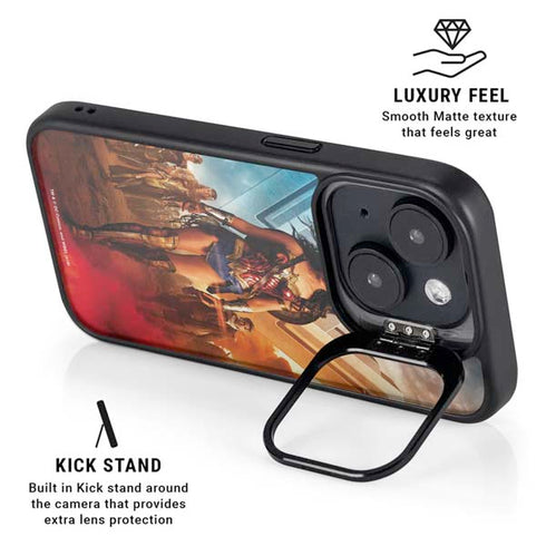 DC Comics Wonder Woman Main characters Poster iPhone 13 Kickstand Case