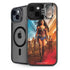DC Comics Wonder Woman Main characters Poster iPhone 14 Plus Kickstand Case