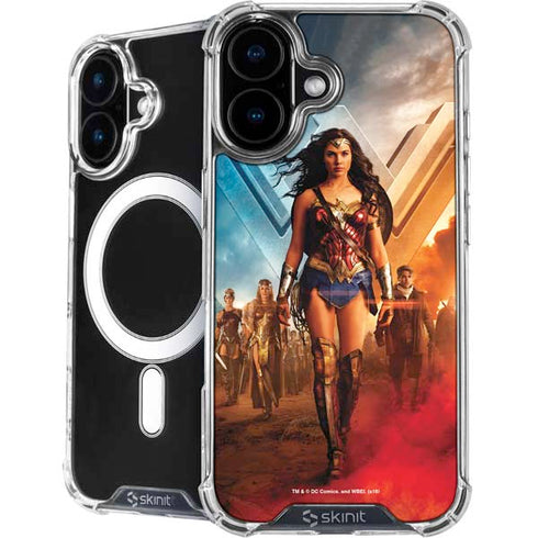 DC Comics Wonder Woman Main characters Poster iPhone 16 MagSafe Case