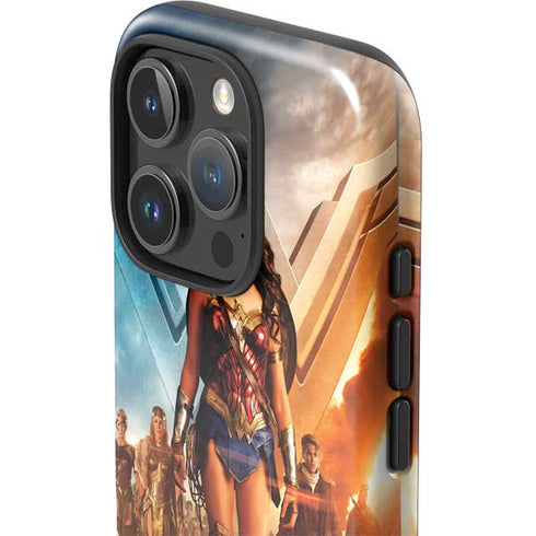 DC Comics Wonder Woman Main characters Poster iPhone 16 Pro Impact Case