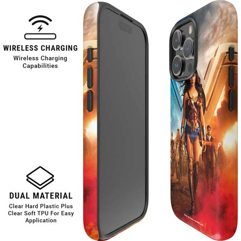 DC Comics Wonder Woman Main characters Poster iPhone 16 Pro Magsafe Impact Case