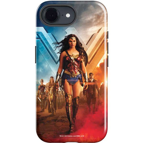 DC Comics Wonder Woman Main characters Poster iPhone 16e Impact Case