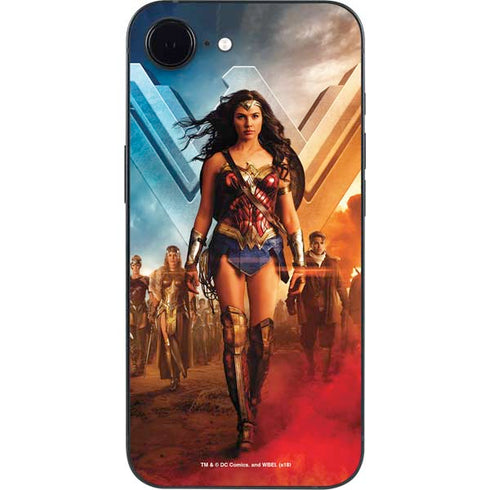 DC Comics Wonder Woman Main characters Poster iPhone 16e Skin